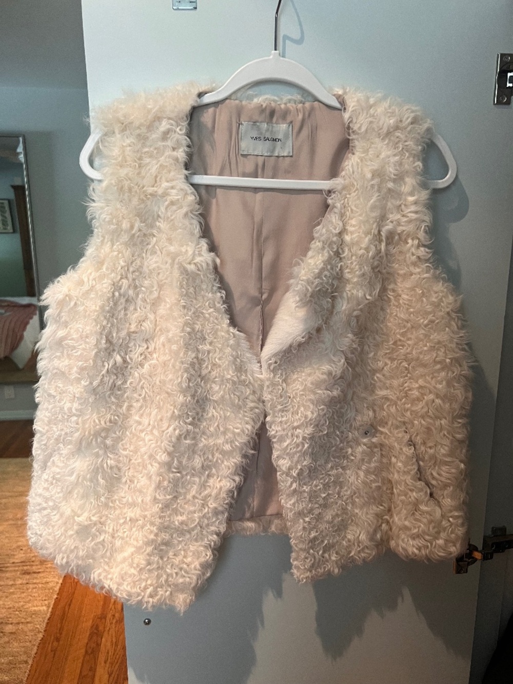 Yves Solomon curly vest
